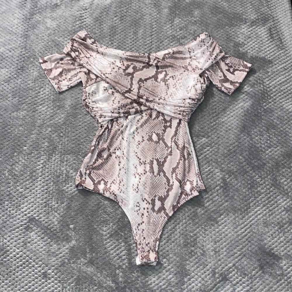 Fashion Nova Body Suit Purple Size Medium